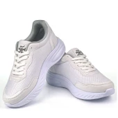 Kadın Beyaz Hafif Fileli Günlük Rahat Sneaker Spor Ayakkabı thumbnail 3