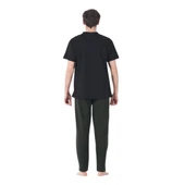 Estiva %100 Pamuk İnterlok Kısa Kol Erkek Pijama Takım - 2