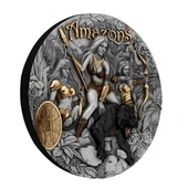 AgaKulche Amazonlar Altın Kaplama Gümüş Sikke Coin - 4