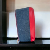 Lancome-şık kumaş makyaj çantası-gnişlik-21-derinlik-12-cm-VİNTAGE - 2