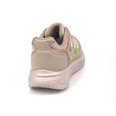 Kadın Bej Fileli Günlük Rahat Sneaker Spor Ayakkabı - 5