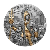 AgaKulche Hannibal Altın Kaplama Gümüş Sikke Coin thumbnail 1