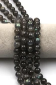 Labradorit (AAA Kalite) Doğal Taş Dizi 10 mm Küre Kesim - 1
