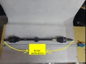 Opel Astra G -Benzinli Ön Aks Komple ABS dişlisi üzerinde 1.4 1.6 16 Valf 1998 Model Ve Sonrası Ön Sağ (Yolcu Tarafı) - 1