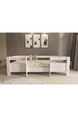 Ninnimo  Ninnimo Çocuk Beyaz Mdf 90x190 Yatak Uyumlu Karyola - 1