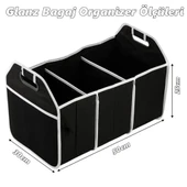 Glanz Bagaj Organizer Çanta Bagaj Düzenleyici Katlanabilir Özellikli Cepli Araba Çantası - 6