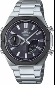 Casio ECB-S10DB-1ADF Quartz Çelik Gri Siyah Kadran 10 ATM 43 mm Erkek Kol Saati - 1