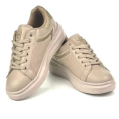 Kadın Simli Rahat Günlük Sneaker Spor Ayakkabı - 4