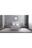 Ninnimo  YENİ STİLL 90x190 Yatak Uyumlu Mdf Beyaz Tek Kişilik Karyola - 3