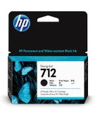3ED70A HP 712 38 ml Siyah DesignJet Mürekkep Kartuşu - 1