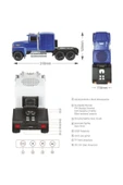 D50 Tır Bluetooth Hoparlör FM-AUX-USB Destekli Speaker Hoparlör - 11