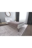 Ninnimo  YENİ STİLL 90x190 Yatak Uyumlu Mdf Beyaz Tek Kişilik Karyola - 3