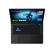 ERAZER Defender 17 P1 MD600007 Intel Core i7 13620H 16GB RAM 1TB SSD RTX5060 17.3" 240Hz IPS QHD FreeDOS Oyuncu Laptop thumbnail 6