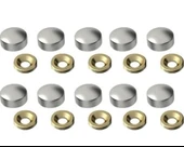 Krom Vida Tapası 16 mm 10 Adet - 1