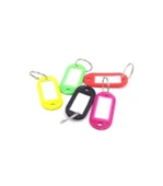 Plastik Anahtarlık Renkli (10 Adet) - 1