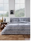 Özdilek Ranforce Lastikli Çarşaflı Çift Kişilik Nevresim Takımı Colorado Mavi - 1