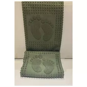 Özdilek Winter Havlu Ayak İzli Paspas (50x70) -C Yeşil - 1