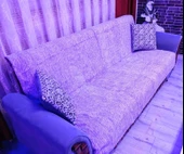 Mandaş yeni nesil kolsuz  Berje Takım Koltuk Örtüsü 3+3+1+ 1 Lila - 2