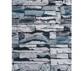 Polo Life Savan 4m2 Pamuklu Lastiksiz Halı Ört, Çok Amaçlı, Piknik Ört (170x245)-Taş Desen Turkuaz - 2