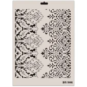 Rich Dantel Seri DN-906 Stencil 35x25 cm - 1