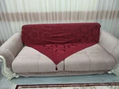 Mandaş  Milanyum Koltuk Şalı  170*170 Bordo - 1