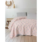 FİXE Baskılı Çift Kişilik Pike Takımı Fine Pembe - 1