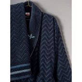 Cotton box Masculıne  Carlos  Aile Bornoz Seti Abel Kırmızı - lacivert - 3