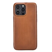 Apple iPhone 14 Pro Max Uyumlu Deri Arka Kapak ROCK G2 - 1