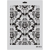 Rich Dantel Seri DN-911 Stencil 35x25 cm - 1