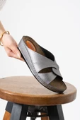 Albishoes Kadın Konfor Modeli Günlük Rahat Kısa Topuklu Anatomik Anne Orta Yaş Genç Ev Içi Terliği - 5