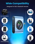 Joyroom JR-CB1 Bluetooth 5.3 3IN1 Bluetooth Araç Adaptörü thumbnail 4