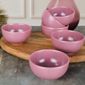 Keramika Bulut Violet Çerezlik/Sosluk 8 Cm 6 Adet - 1