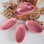 Keramika Mat Gül Kurusu Deniz Çerezlik/Sosluk 14 Cm 6 Adet - 2
