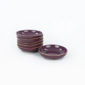 Keramika Mor Halka Çerezlik/Sosluk 13 Cm 6 Adet - 2