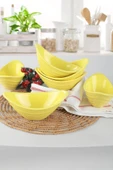 Keramika Gondol Sarı Çerezlik 16 Cm 6 Adet - 100 thumbnail 1