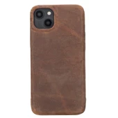 Apple iPhone 14 Plus Uyumlu Deri Arka Kapak ROCK G2 - 1