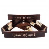 Helena Wood Art Sedef Kakmalı Oval Okey Takımı 4510 - 1
