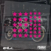 36 Parça Yıldız Desen Sticker thumbnail 12