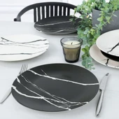 Keramika Keraart Mermer Servis Tabağı 26 Cm 6 Adet - 17950/51 - 1