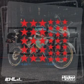 36 Parça Yıldız Desen Sticker thumbnail 7