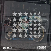 36 Parça Yıldız Desen Sticker thumbnail 5