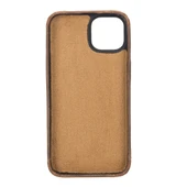 Apple iPhone 14 Uyumlu Deri Arka Kapak ROCK G2 - 2