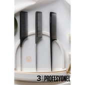 Krepe Boya Tarağı Profesyonel 3'lü Set - 1