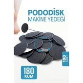 Pododisk - Nasır Sökücü Pedikür Makinesi Yedek Pedler 100 Adet - 1