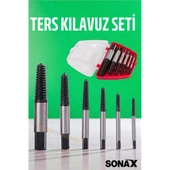 Ters Kılavuz 6'lı Set Saf Çelik Kırık Civata Vida Sökücü Kırılmış Vida Civata Sökme Aparatı - 1