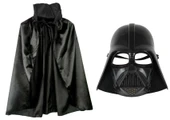 Çocuk Boy Darth Vader Maskesi ve Pelerin Seti - 1