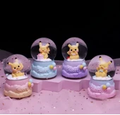 Pokemon Işıklı Kar Küresi 9 Cm Alk3399 - 1
