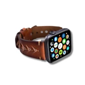 Apple Watch Uyumlu Deri Kordon 42-44-45mm RST2EF Boras - 1