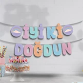 MAKARON İYİ Kİ DOĞDUN BANNER - 1