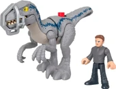 Fisher-Price Imaginext Jurassic World Dinozor Oyuncak Breakout Mavi & Owen Grady Figür Seti 3+ Yaş Okul Öncesi Çocuklar İçin Rol Yapma Oyunu Seti GVV65 HKG15 - 3